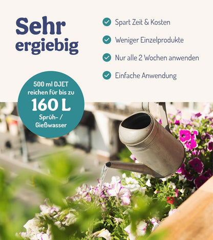 DJET - Für Balkon- & Kübelpflanzen - deNatura